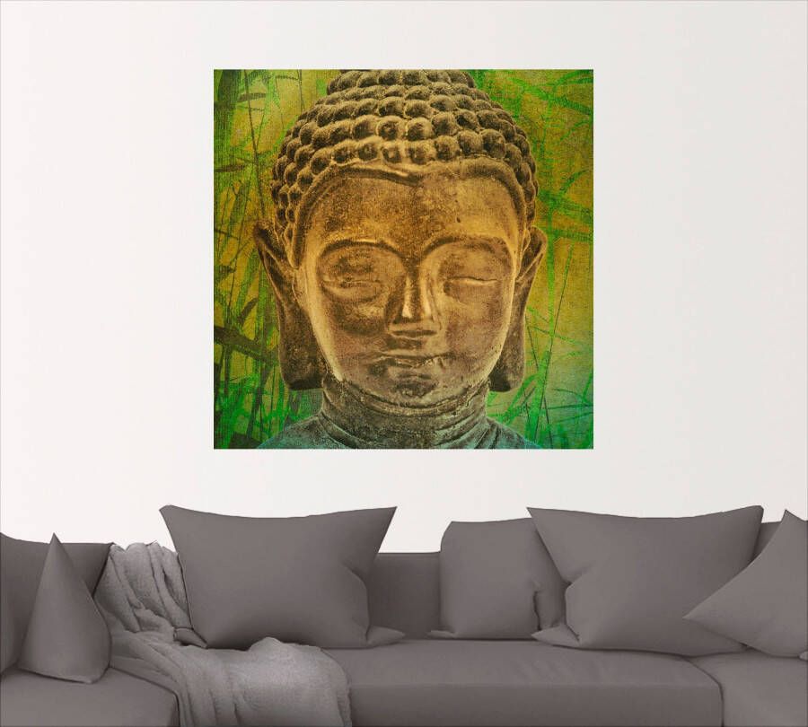 Artland Artprint Boeddha II als artprint op linnen poster in verschillende formaten maten
