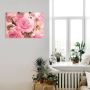 Artland Artprint Boeket roze rozen als artprint op linnen poster in verschillende formaten maten - Thumbnail 3