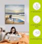 Artland Artprint Boot aan de kust als artprint op linnen muursticker in verschillende maten - Thumbnail 6