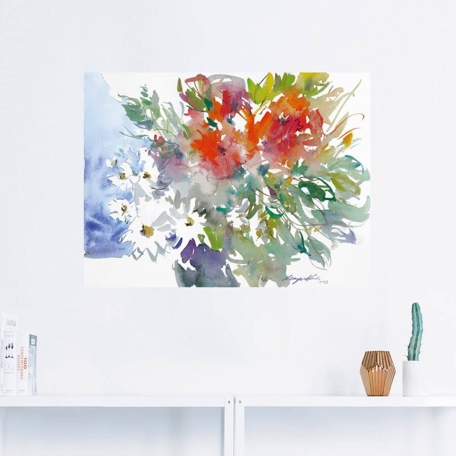 Artland Artprint Bos bloemen II als artprint op linnen poster muursticker in verschillende maten