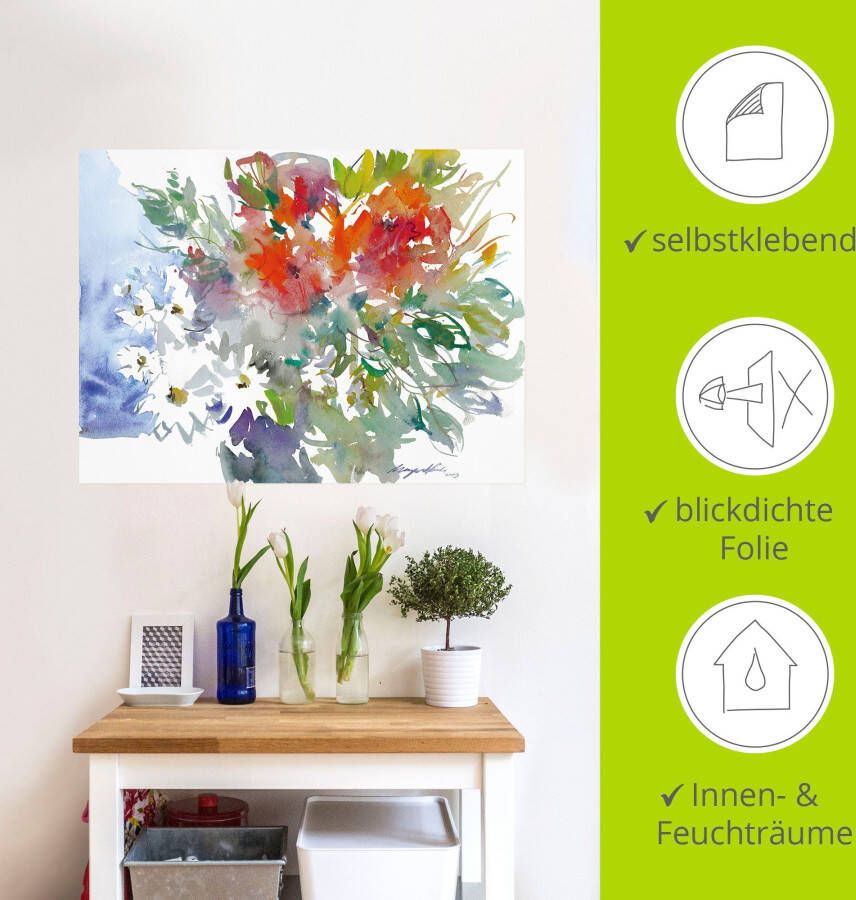 Artland Artprint Bos bloemen II als artprint op linnen poster muursticker in verschillende maten