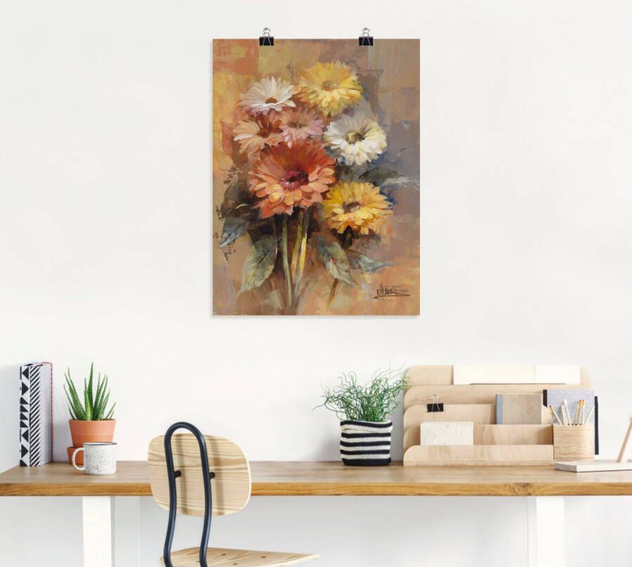 Artland Artprint Bos bloemen II als artprint op linnen poster muursticker in verschillende maten