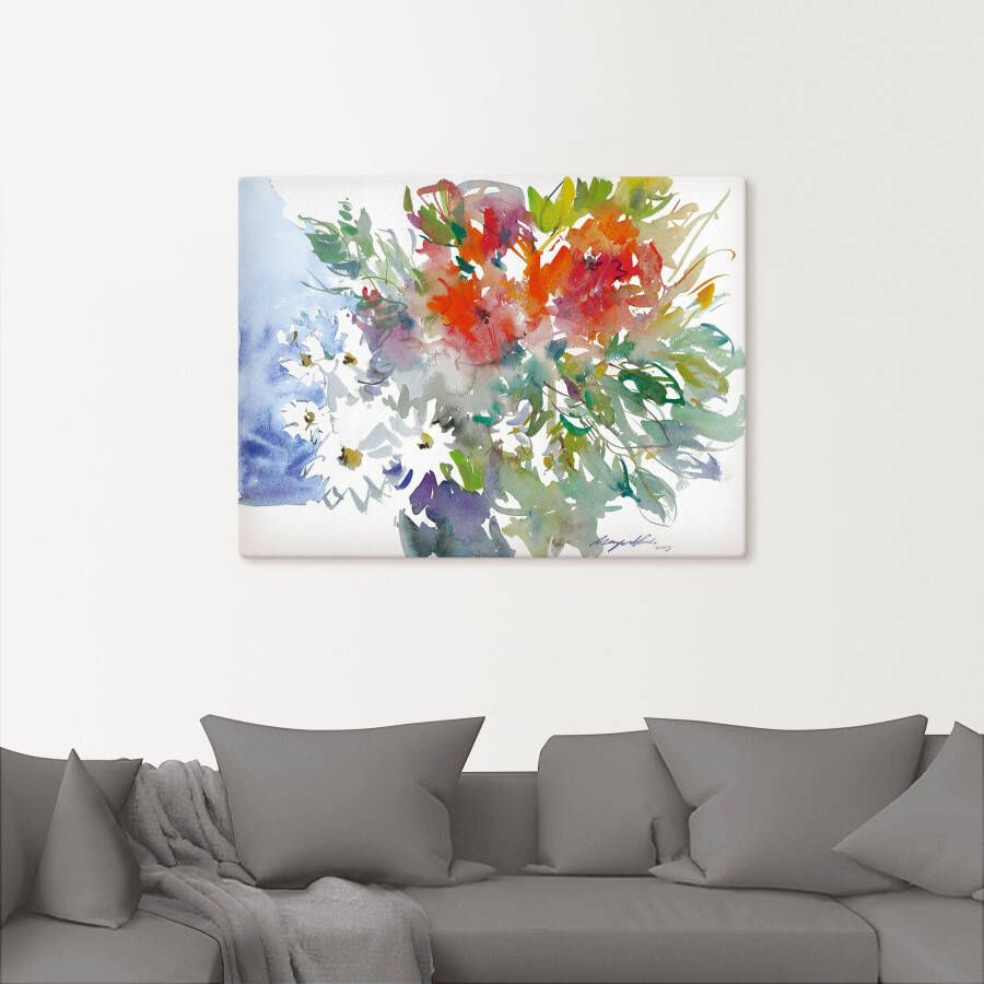 Artland Artprint Bos bloemen II als artprint op linnen poster muursticker in verschillende maten