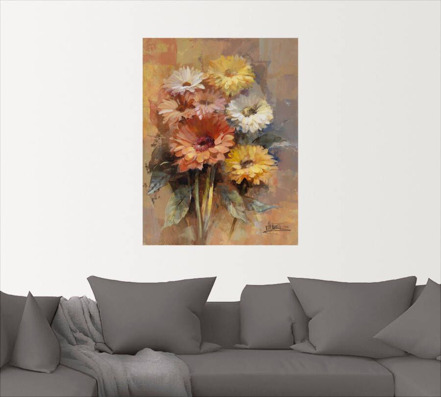 Artland Artprint Bos bloemen II als artprint op linnen poster muursticker in verschillende maten