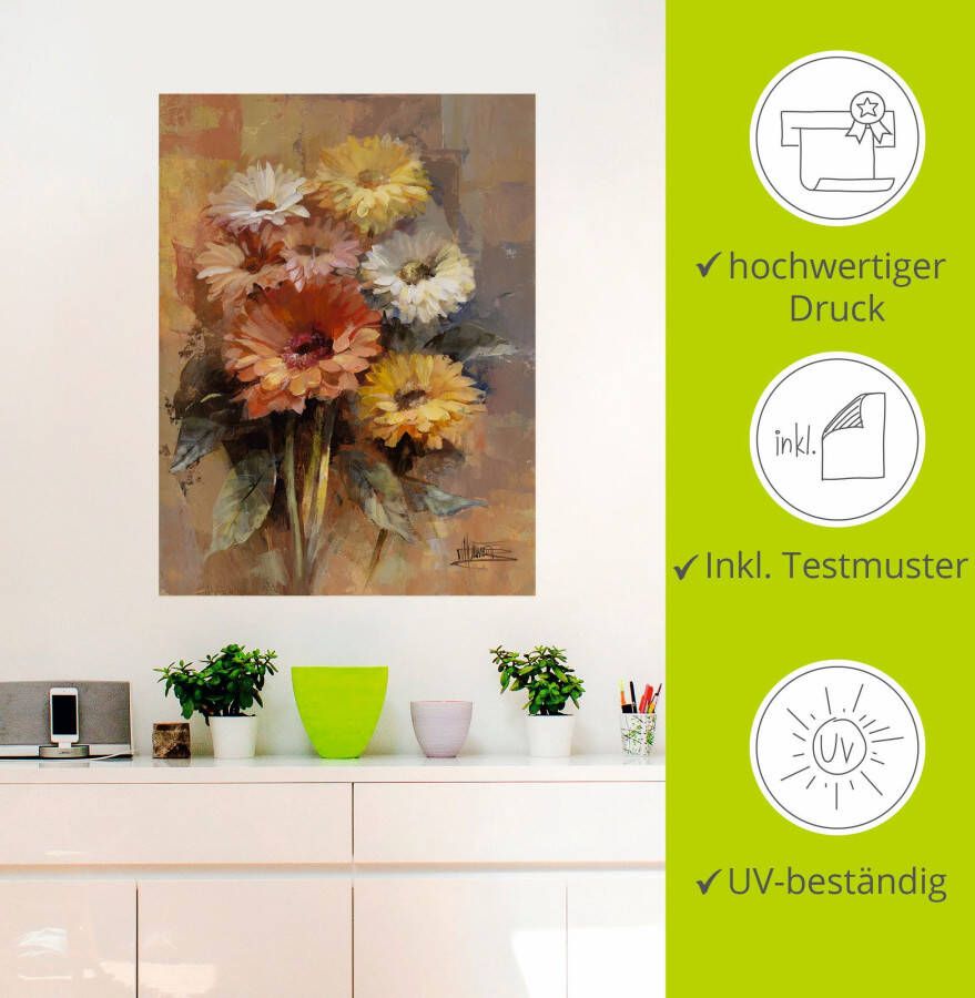 Artland Artprint Bos bloemen II als artprint op linnen poster muursticker in verschillende maten