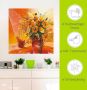 Artland Artprint Bos bloemen in vaas I als artprint van aluminium artprint op linnen muursticker verschillende maten - Thumbnail 5