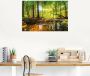 Artland Artprint Bos met beek als artprint van aluminium artprint voor buiten artprint op linnen poster muursticker - Thumbnail 4