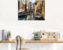 Artland Artprint Boten op kanaal in Venetië als artprint van aluminium artprint voor buiten artprint op linnen poster in verschillende maten. maten - Thumbnail 4