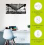 Artland Artprint Brooklyn Bridge New York III als artprint op linnen poster in verschillende formaten maten - Thumbnail 4