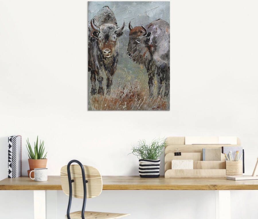 Artland Artprint Buffel als poster muursticker in verschillende maten