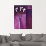 Artland Artprint Callas paars als artprint van aluminium artprint voor buiten artprint op linnen in verschillende maten - Thumbnail 2