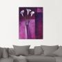 Artland Artprint Callas paars als artprint van aluminium artprint voor buiten artprint op linnen in verschillende maten - Thumbnail 5