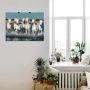 Artland Artprint Camargue paarden galopperen op het strand als artprint van aluminium artprint voor buiten artprint op linnen poster muursticker - Thumbnail 2