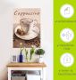 Artland Artprint Cappuccino koffie als artprint op linnen poster muursticker in verschillende maten - Thumbnail 5