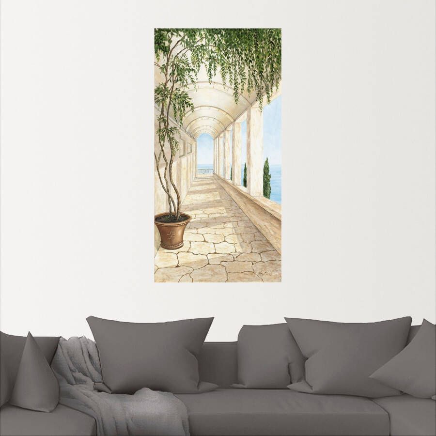 Artland Artprint Capri als artprint van aluminium artprint voor buiten artprint op linnen poster muursticker