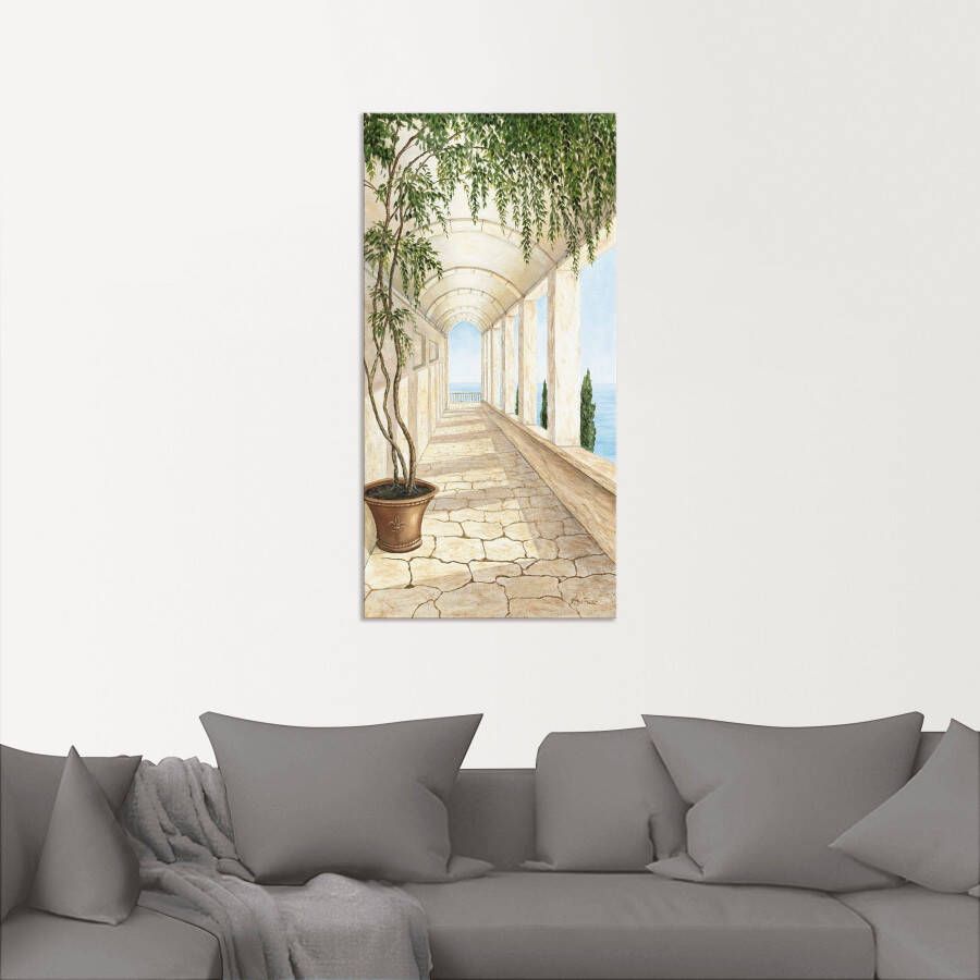 Artland Artprint Capri als artprint van aluminium artprint voor buiten artprint op linnen poster muursticker