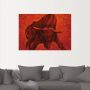 Artland Artprint Catalaanse Stier als artprint van aluminium artprint voor buiten artprint op linnen poster muursticker - Thumbnail 3