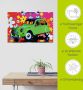 Artland Artprint Citroën 2CV groen als artprint van aluminium artprint voor buiten artprint op linnen poster in verschillende maten. maten - Thumbnail 5