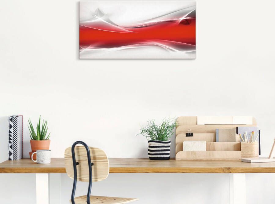 Artland Artprint Creatief element als artprint op linnen muursticker in verschillende maten