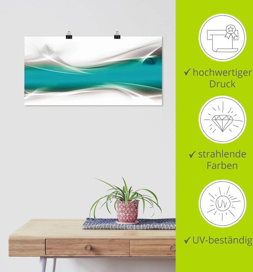 Artland Artprint Creatief element als artprint van aluminium artprint voor buiten artprint op linnen poster muursticker