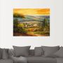 Artland Artprint Dal in de Toscane als artprint op linnen poster muursticker in verschillende maten - Thumbnail 3