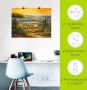 Artland Artprint Dal in de Toscane als artprint op linnen poster muursticker in verschillende maten - Thumbnail 5