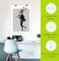 Artland Artprint Dansend hert met viool als artprint op linnen poster muursticker in verschillende maten - Thumbnail 4