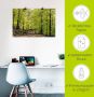 Artland Artprint De beuken in de lente als artprint van aluminium artprint voor buiten artprint op linnen poster muursticker - Thumbnail 4