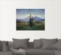 Artland Artprint De eenzame boom als artprint van aluminium artprint op linnen muursticker of poster in verschillende maten - Thumbnail 2