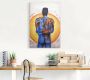 Artland Artprint De man en de wereld - Thumbnail 3