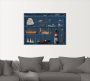 Artland Artprint De maritieme letterkast als artprint op linnen poster muursticker in verschillende maten - Thumbnail 2