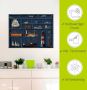 Artland Artprint De maritieme letterkast als artprint op linnen poster muursticker in verschillende maten - Thumbnail 4