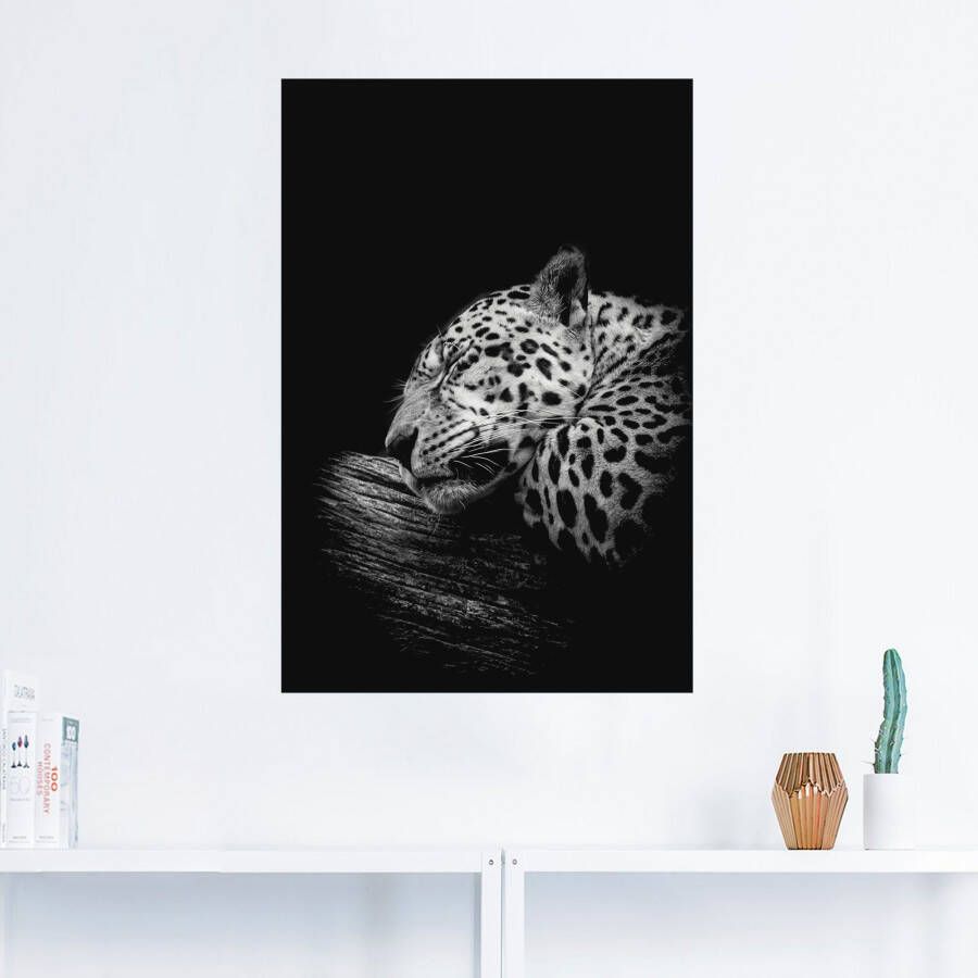 Artland Artprint De slapende jaguar als artprint van aluminium artprint voor buiten artprint op linnen poster in verschillende maten. maten - Foto 2