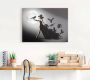 Artland Artprint De vrouw met de raaf als artprint van aluminium artprint voor buiten artprint op linnen poster muursticker - Thumbnail 3