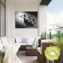 Artland Artprint De vrouw met de raaf als artprint van aluminium artprint voor buiten artprint op linnen poster muursticker - Thumbnail 3