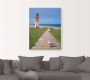 Artland Artprint De weg naar zee als artprint op linnen poster in verschillende formaten maten - Thumbnail 2