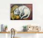 Artland Artprint De witte kat. 1912 als artprint van aluminium artprint voor buiten artprint op linnen poster in verschillende maten. maten - Thumbnail 4