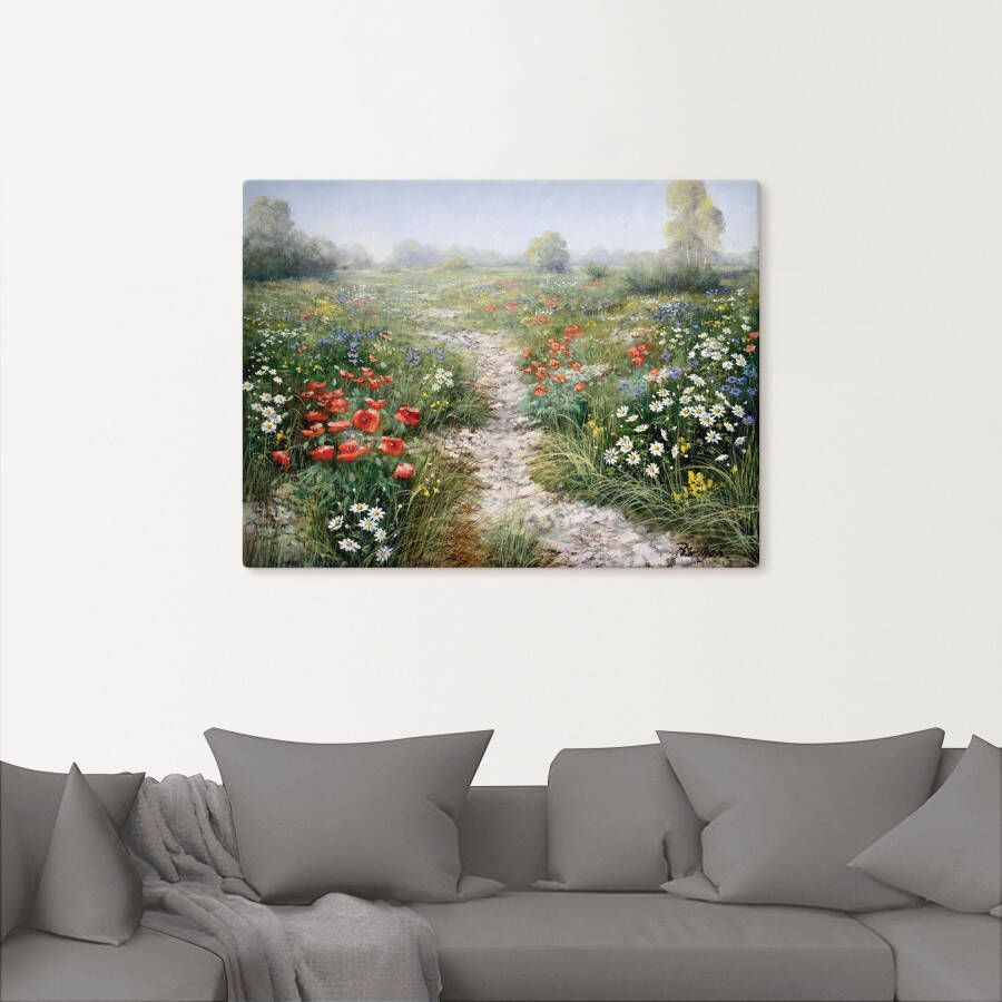 Artland Artprint Dichtheid van de natuur als artprint op linnen poster muursticker in verschillende maten