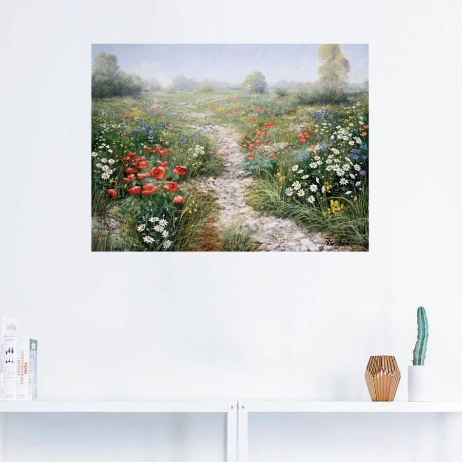 Artland Artprint Dichtheid van de natuur als artprint op linnen poster muursticker in verschillende maten