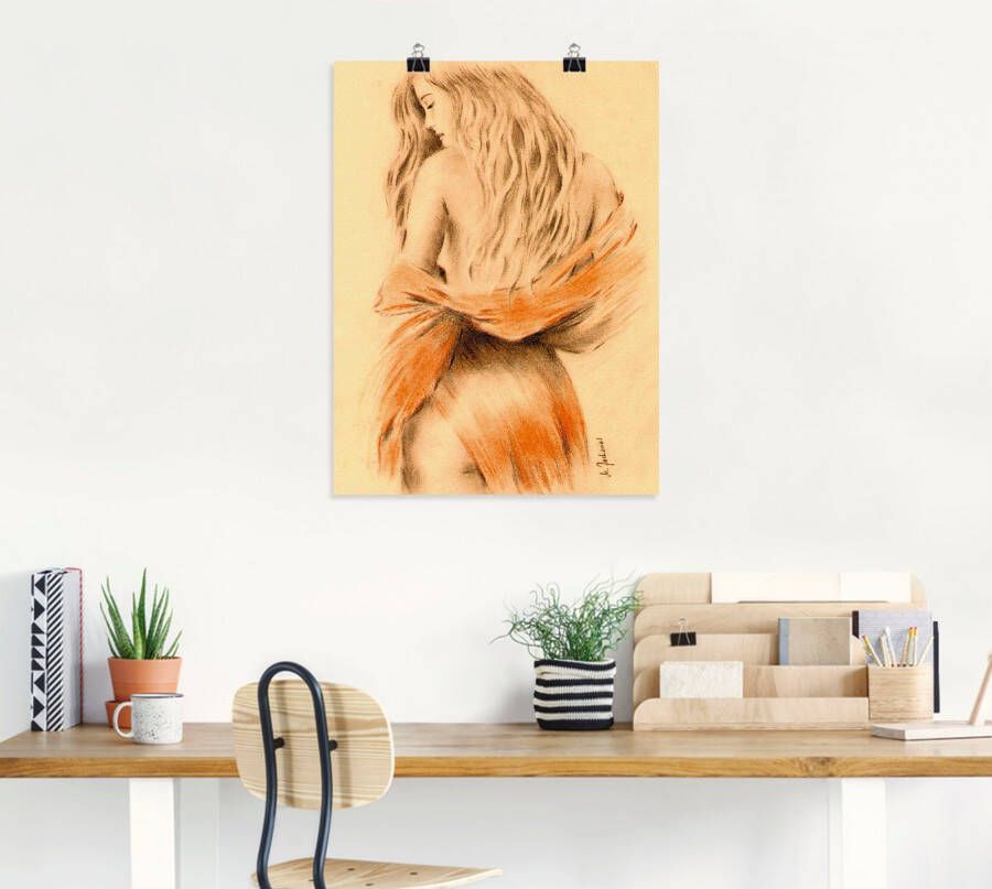 Artland Artprint Dream girl als artprint op linnen poster in verschillende formaten maten