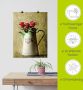 Artland Artprint Drie rozen in een oude kan als poster in verschillende formaten maten - Thumbnail 5