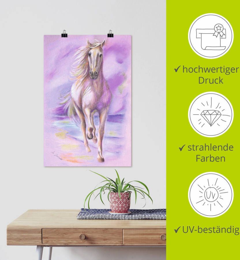 Artland Artprint Droompaard als artprint op linnen poster in verschillende formaten maten