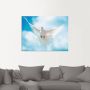 Artland Artprint Duif met gespreide vleugels als artprint van aluminium artprint voor buiten artprint op linnen poster in verschillende maten. maten - Thumbnail 5