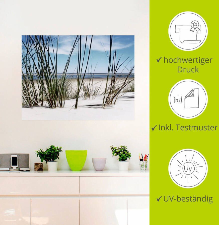 Artland Artprint Duin als artprint op linnen poster muursticker in verschillende maten