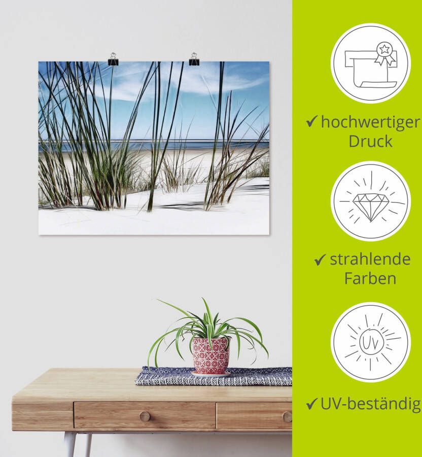 Artland Artprint Duin als artprint op linnen poster muursticker in verschillende maten