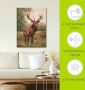 Artland Artprint Edelhert als artprint op linnen poster muursticker in verschillende maten - Thumbnail 5