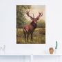 Artland Artprint Edelhert als artprint op linnen poster muursticker in verschillende maten - Thumbnail 2