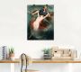 Artland Artprint Een visser in de greep van een sirene. als artprint op linnen poster in verschillende formaten maten - Thumbnail 4