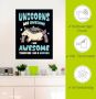 Artland Artprint Eenhoorn quote als poster muursticker in verschillende maten - Thumbnail 5