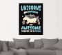 Artland Artprint Eenhoorn quote als poster muursticker in verschillende maten - Thumbnail 2